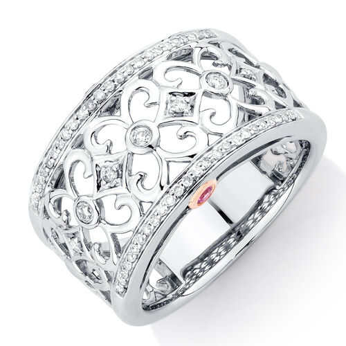 Online Exclusive Michael Hill Designer Ring with 0.20 Carat TW of