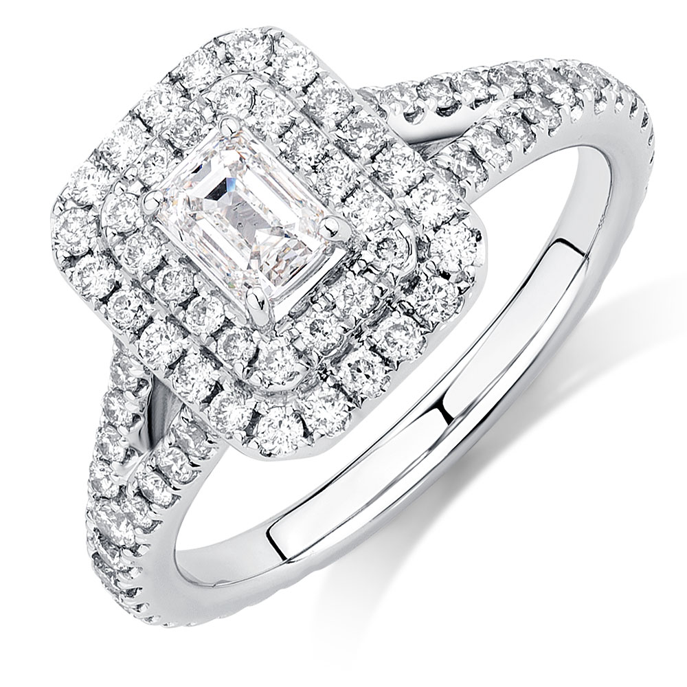 Sir Michael Hill Designer GrandArpeggio Engagement Ring with 1 1/2