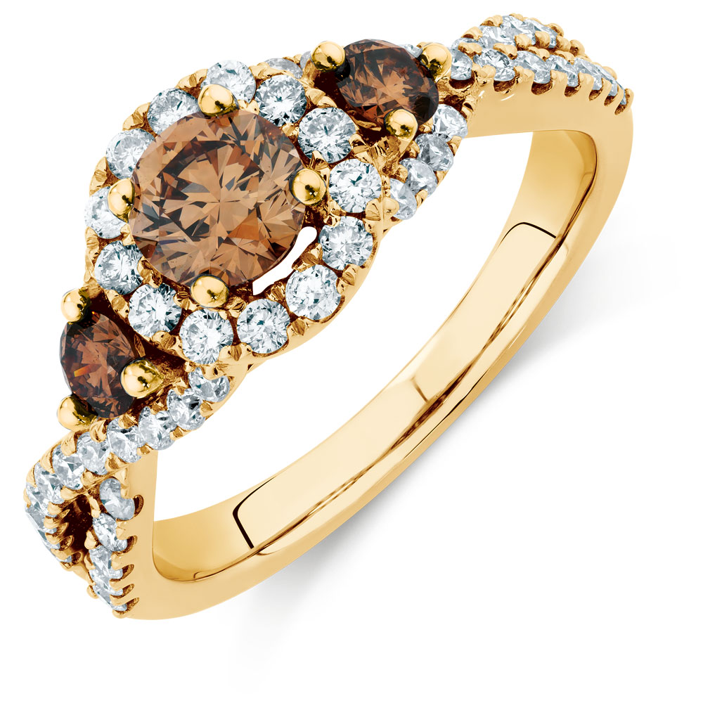 Champagne Diamond Ring Michael Hill Champagne Diamond Ring Michael Hill