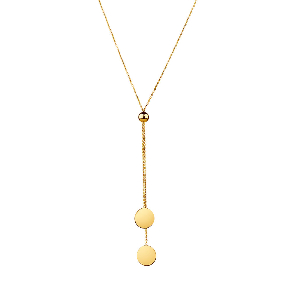 Adjustable Necklace in 10ct Yellow Gold