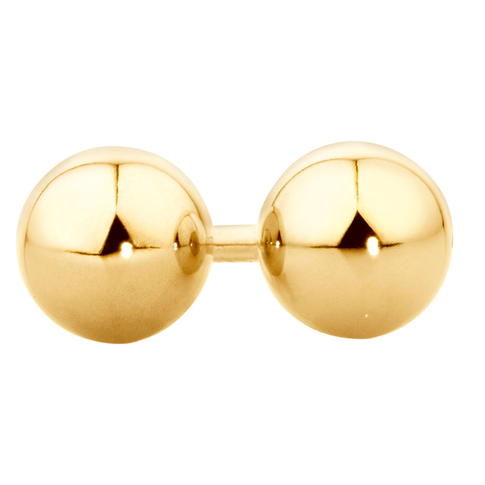 5mm Ball Stud Earrings in 10ct Yellow Gold