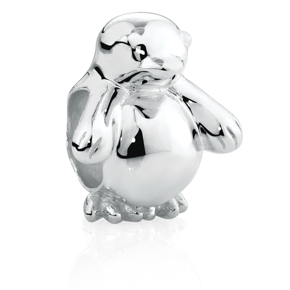 Sterling Silver Penguin Charm