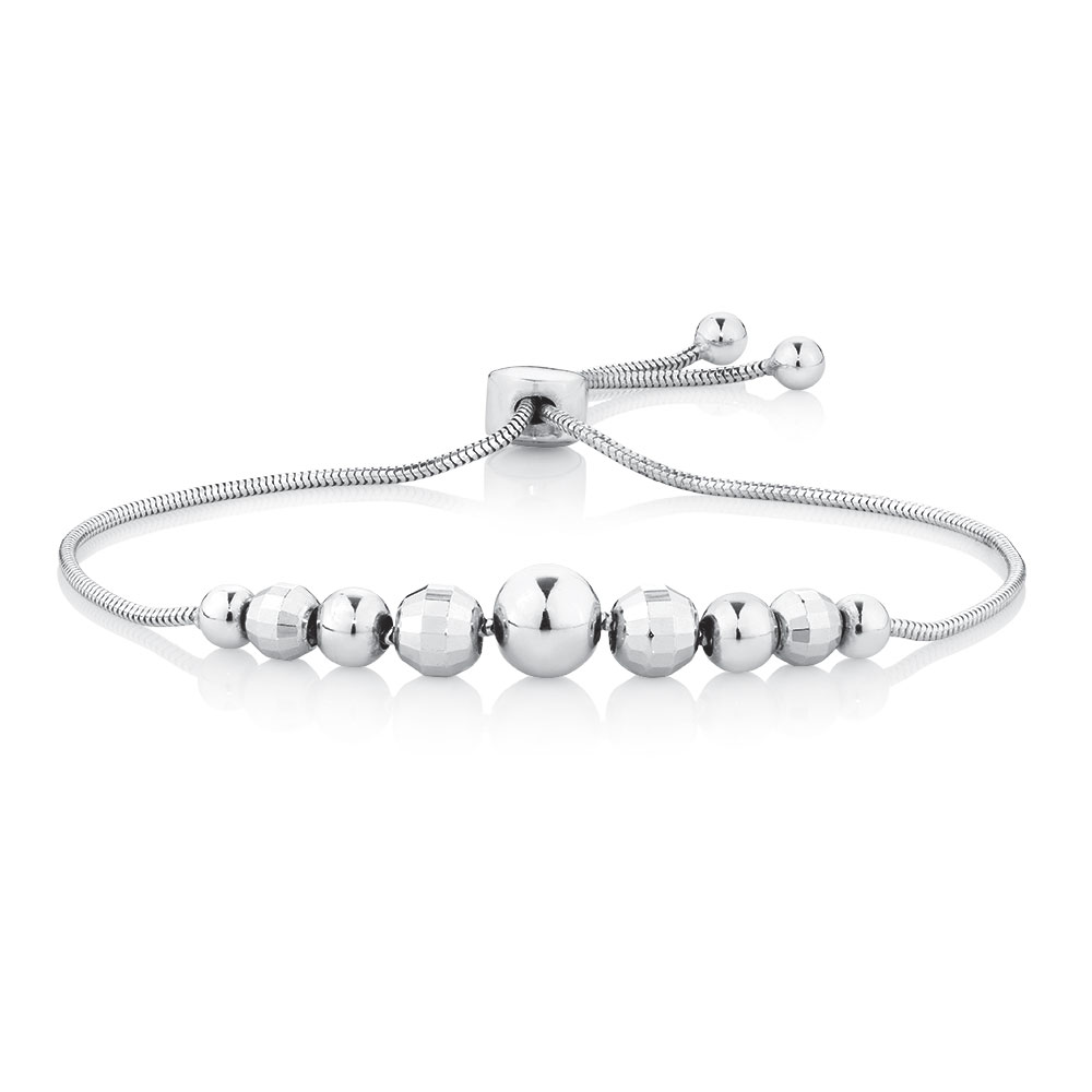 Adjustable Bracelet in Sterling Silver