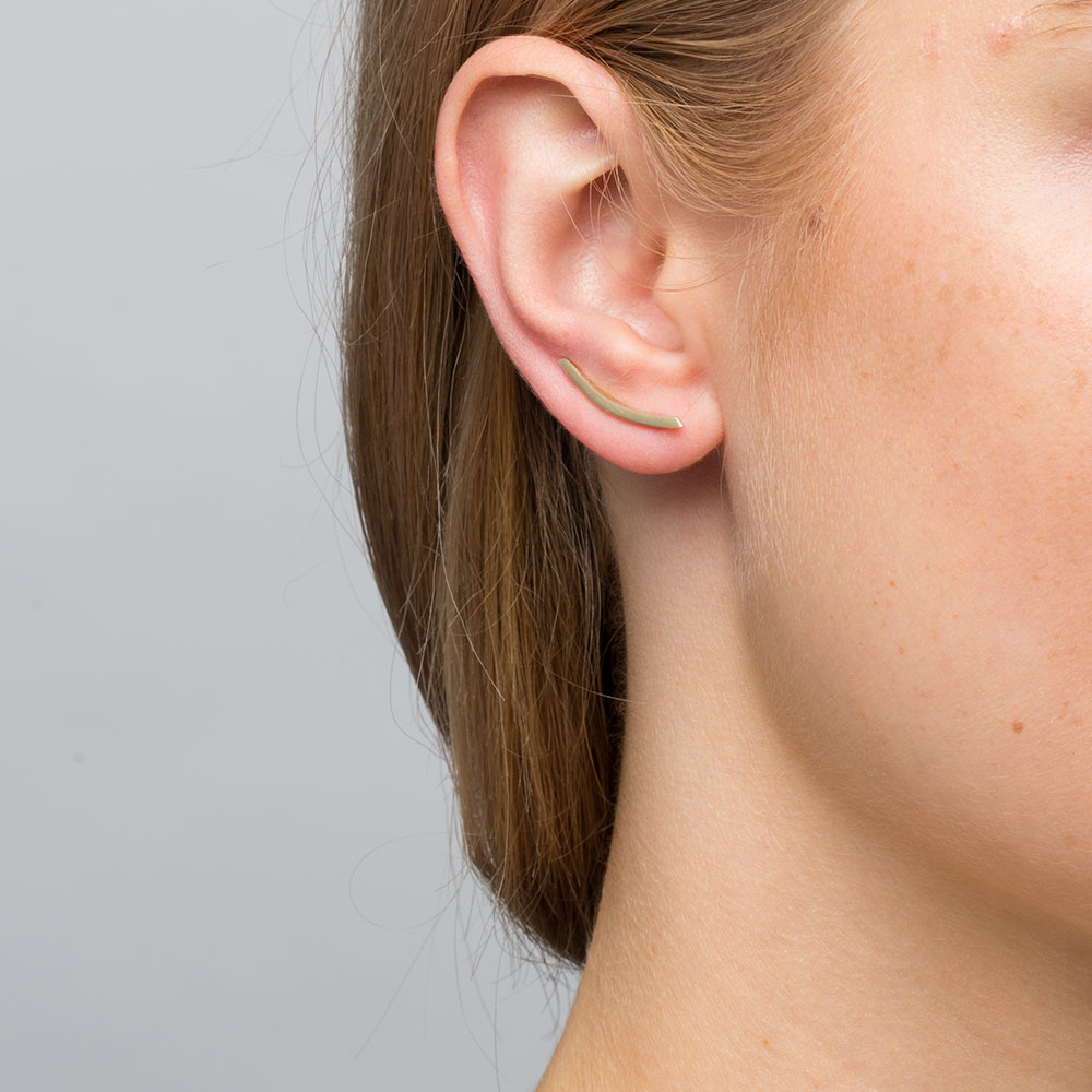 Ear Climbers in 10ct Yellow Gold