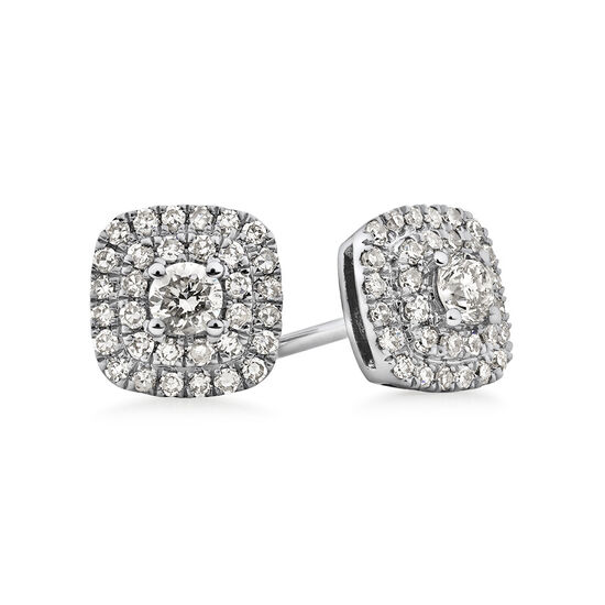 Michael hill diamond earrings sale clearance