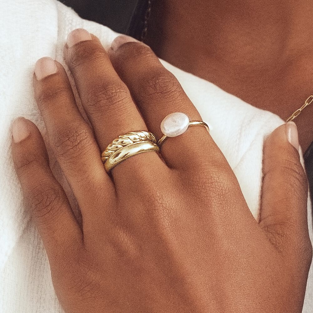 Pearl ring cheap michael hill