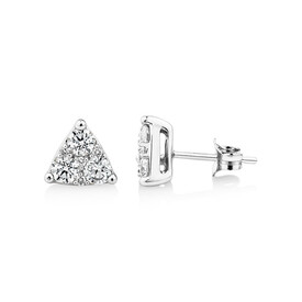 Earrings - Pearl & Diamond Earrings at Michael Hill