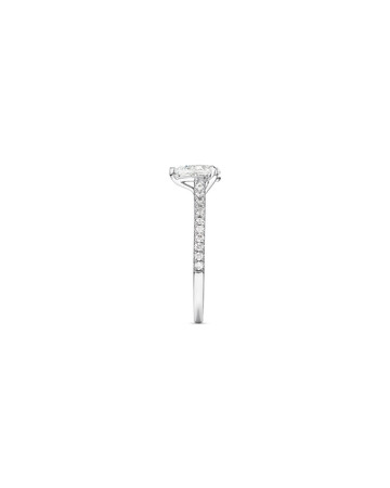 Pear Solitaire Engagement Ring with 1.12ct TW of Diamonds in 14ct White Gold Pear Solitaire Engagement Ring with 1.12ct TW of Diamonds in 14ct White Gold