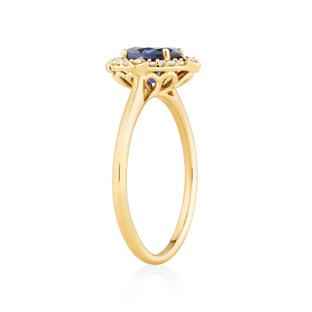 Sapphire ring michael hot sale hill
