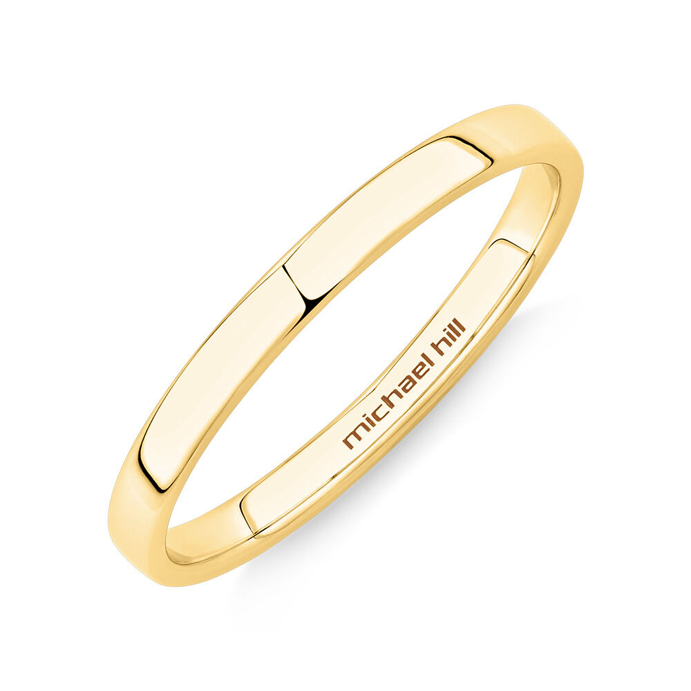 Michael hill white gold wedding band sale