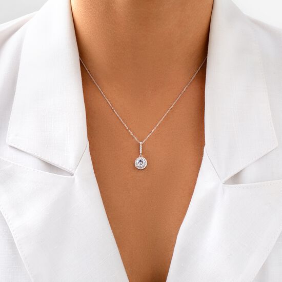 Michael hill silver pendant Clearance