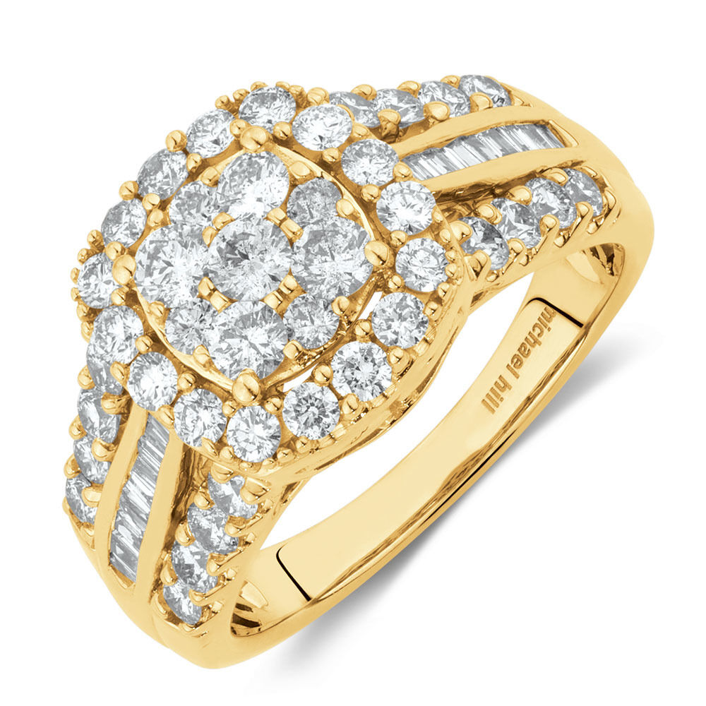 Michael hill 2 shop carat diamond ring