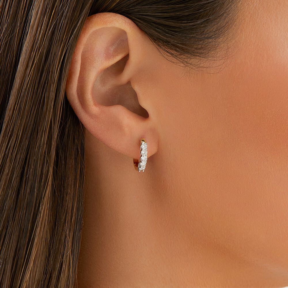 Michael hill earrings gold sale