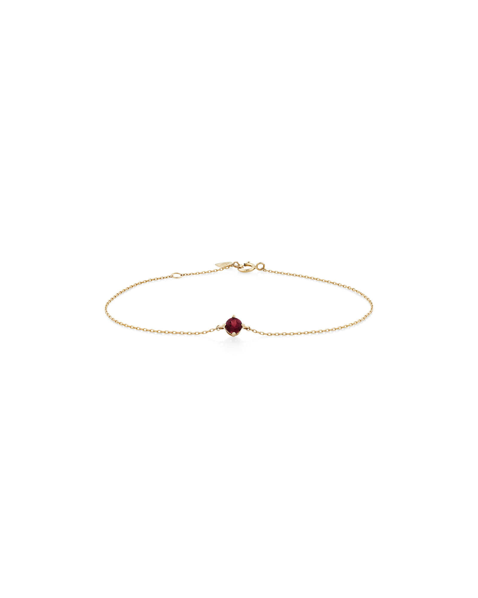 Garnet and gold bracelet shop