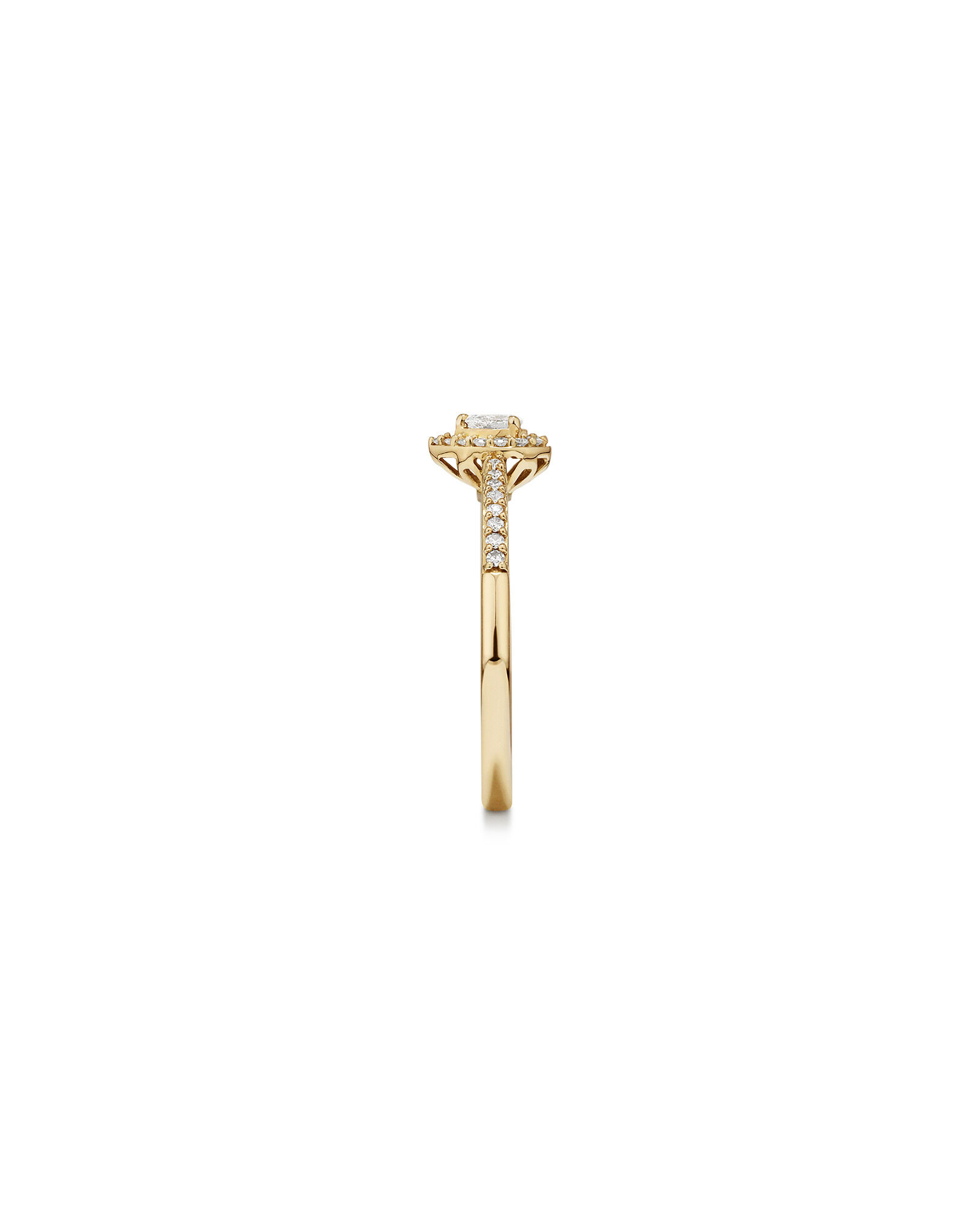 10k yellow gold sales diamond engagement ring