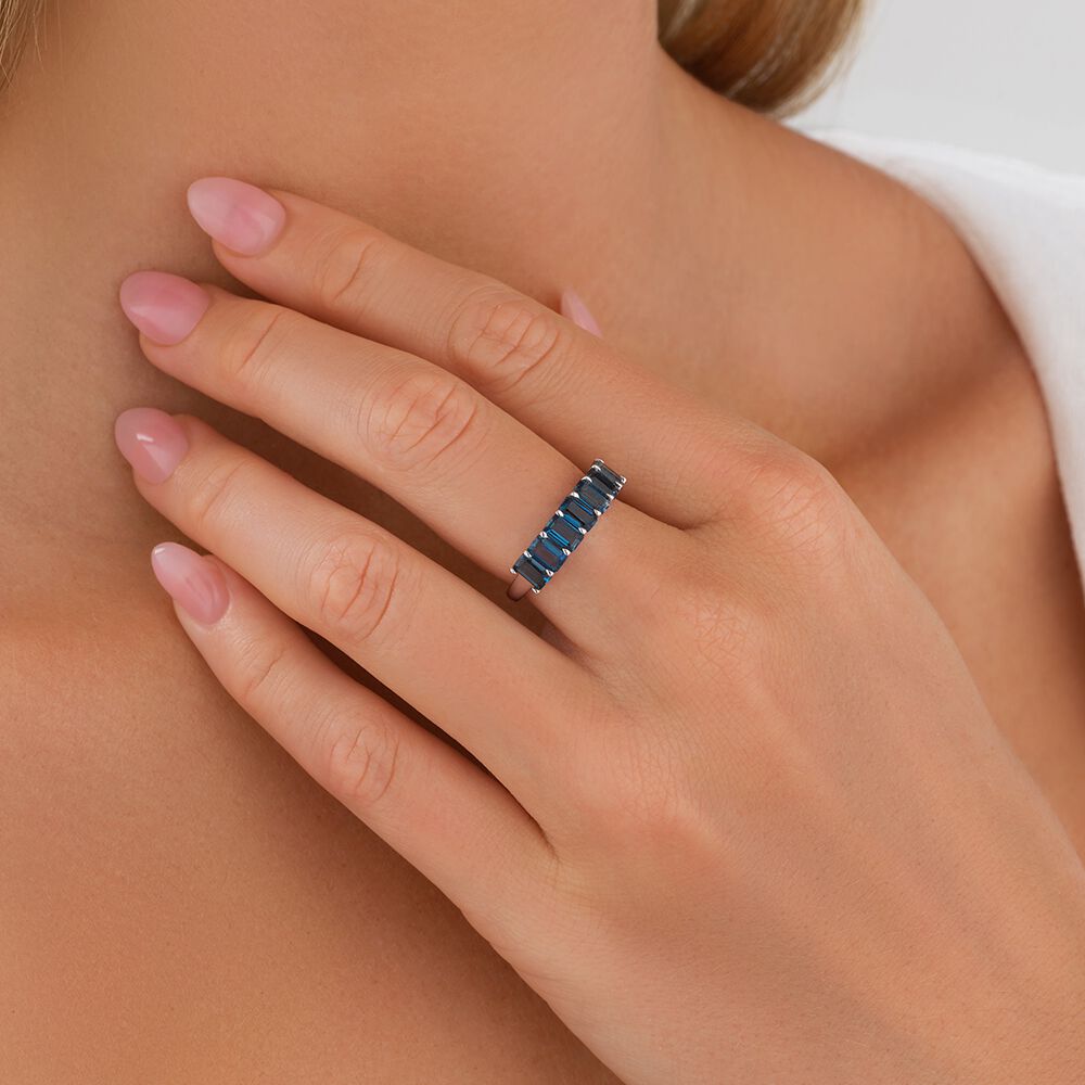 Topaz eternity band hotsell