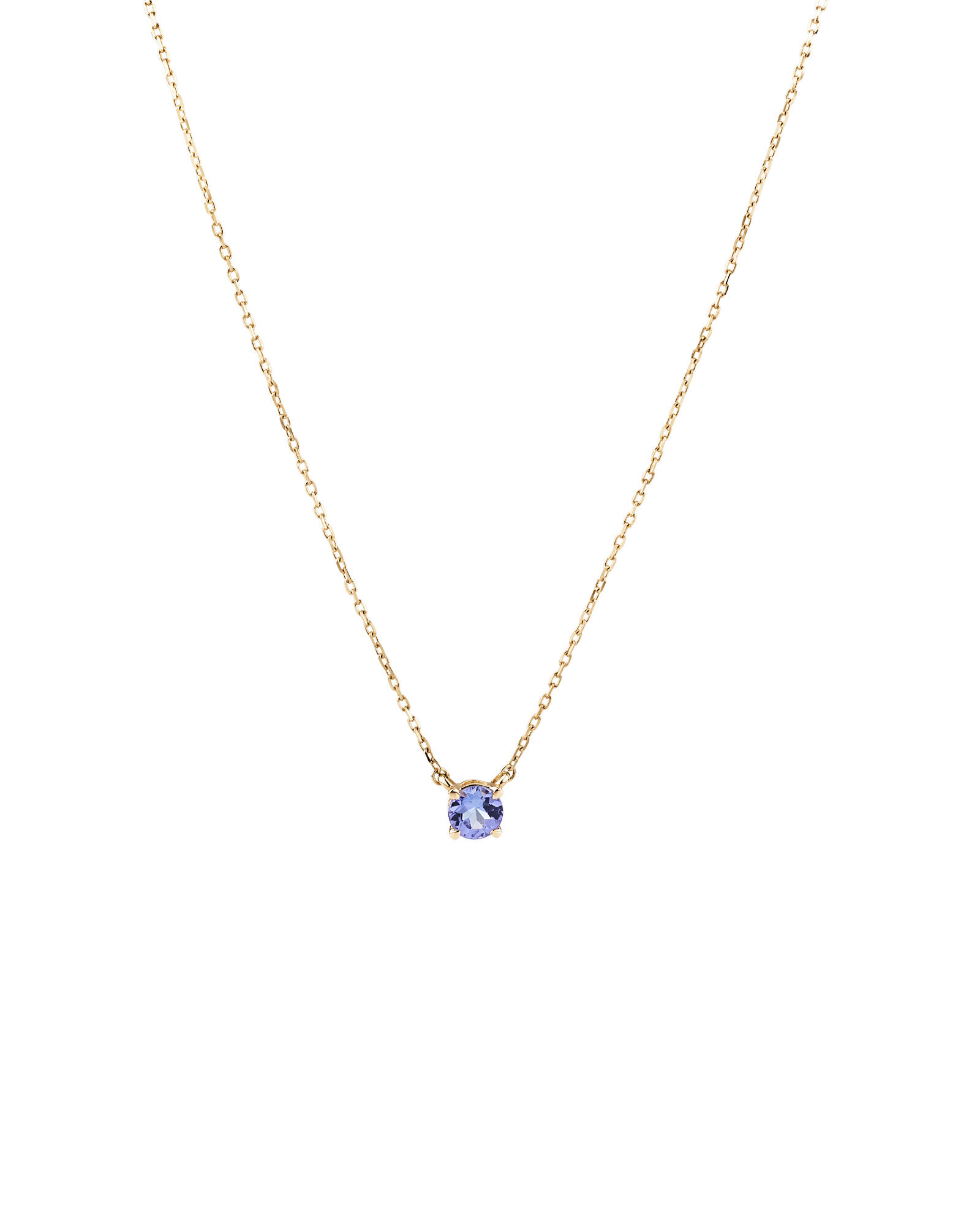 Tanzanite necklace gold on sale