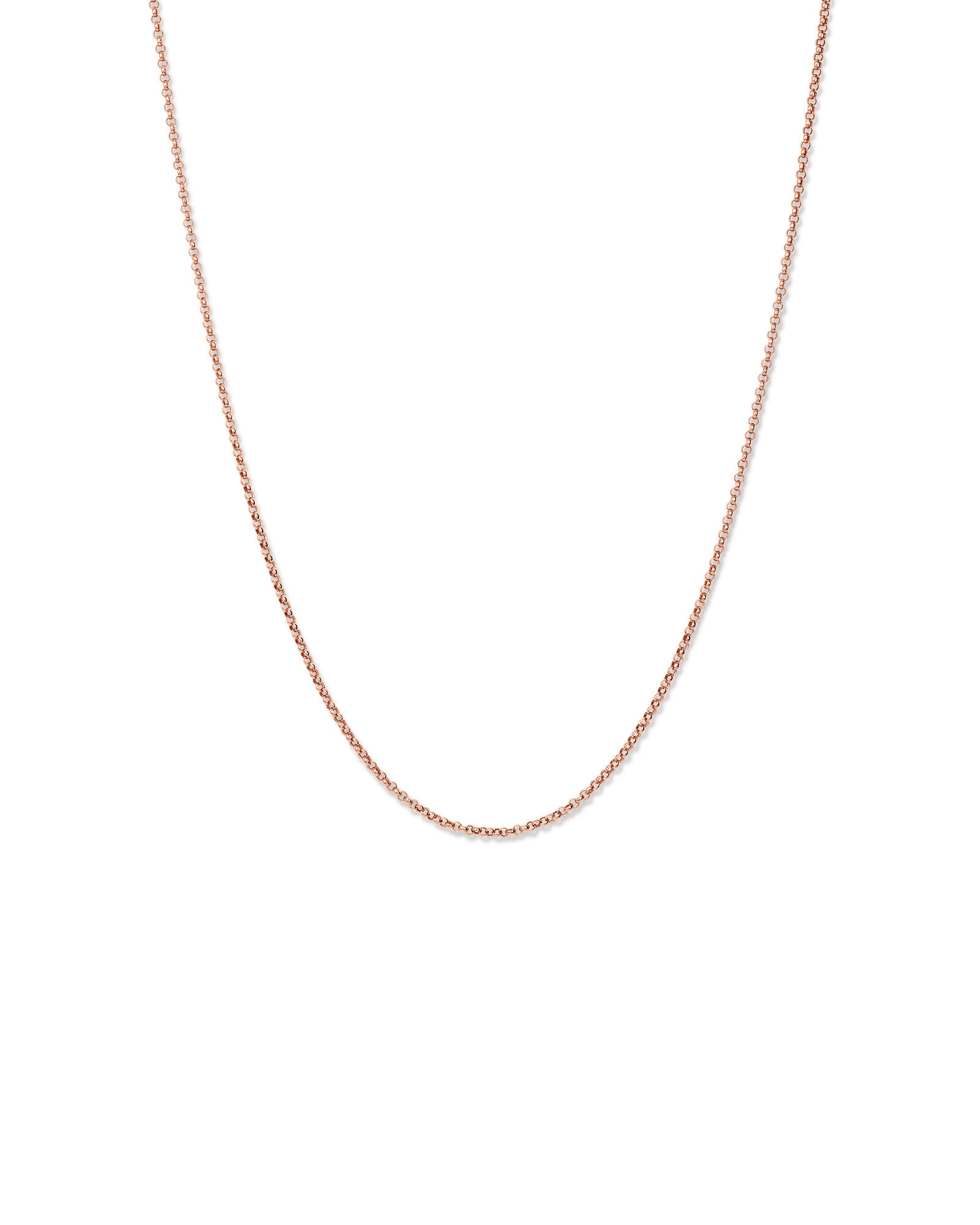 20 in discount rose gold chain