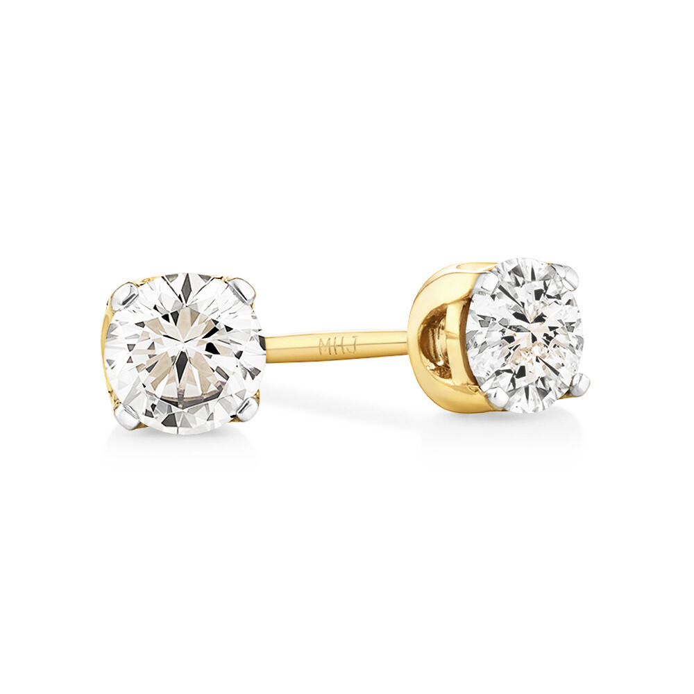 Diamond earrings michael hill clearance