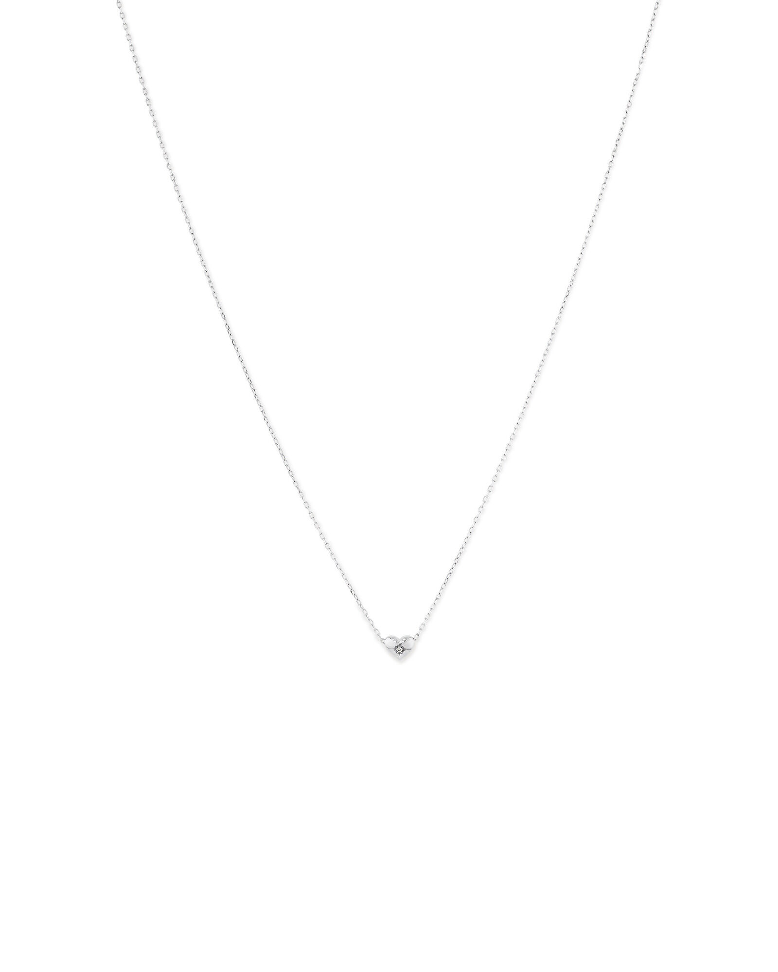 Mini deals heart necklace