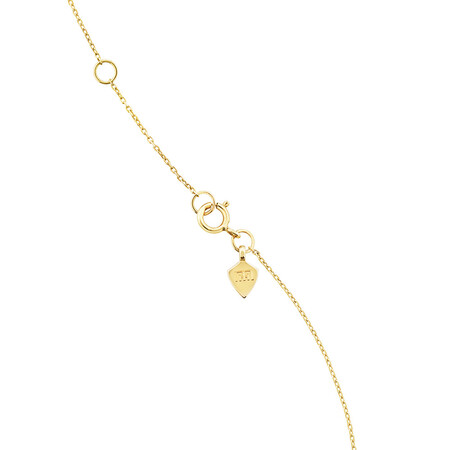 Laboratory-Created 0.23 Carat TW Diamond Solitaire Pendant in 10kt Yellow Gold Laboratory-Created 0.23 Carat TW Diamond Solitaire Pendant in 10kt Yellow Gold