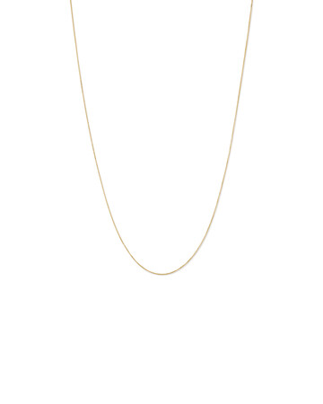 50cm (20") Box Chain in 10kt Yellow Gold 50cm (20") Box Chain in 10kt Yellow Gold