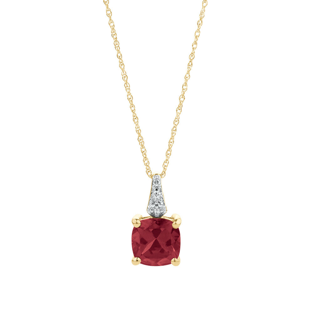 Michael Hill Ruby Necklace 2025 www.alhudapk