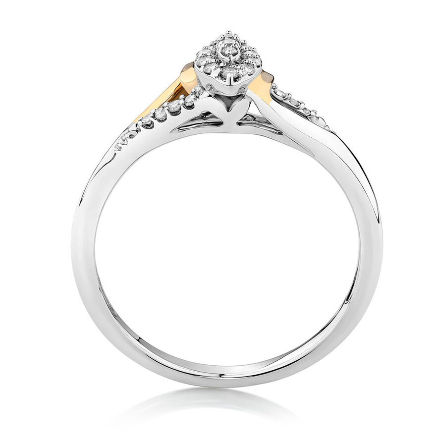 1 2 carat promise ring