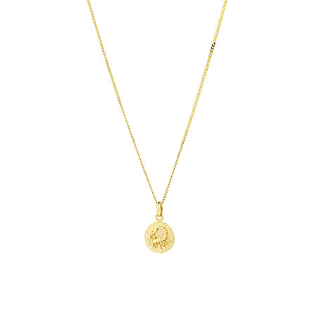 Scorpio Zodiac Pendant in 10ct Yellow Gold Scorpio Zodiac Pendant in 10ct Yellow Gold