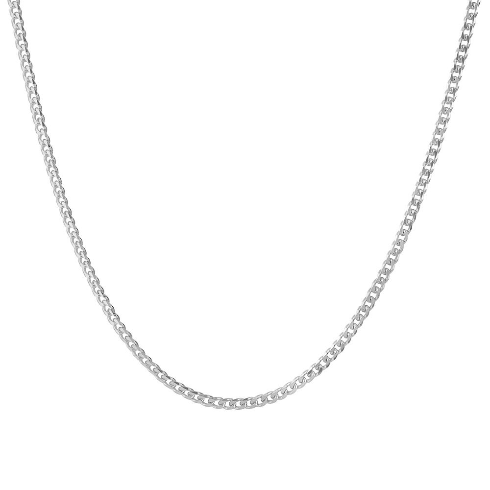60cm (24") Curb Chain in Sterling Silver