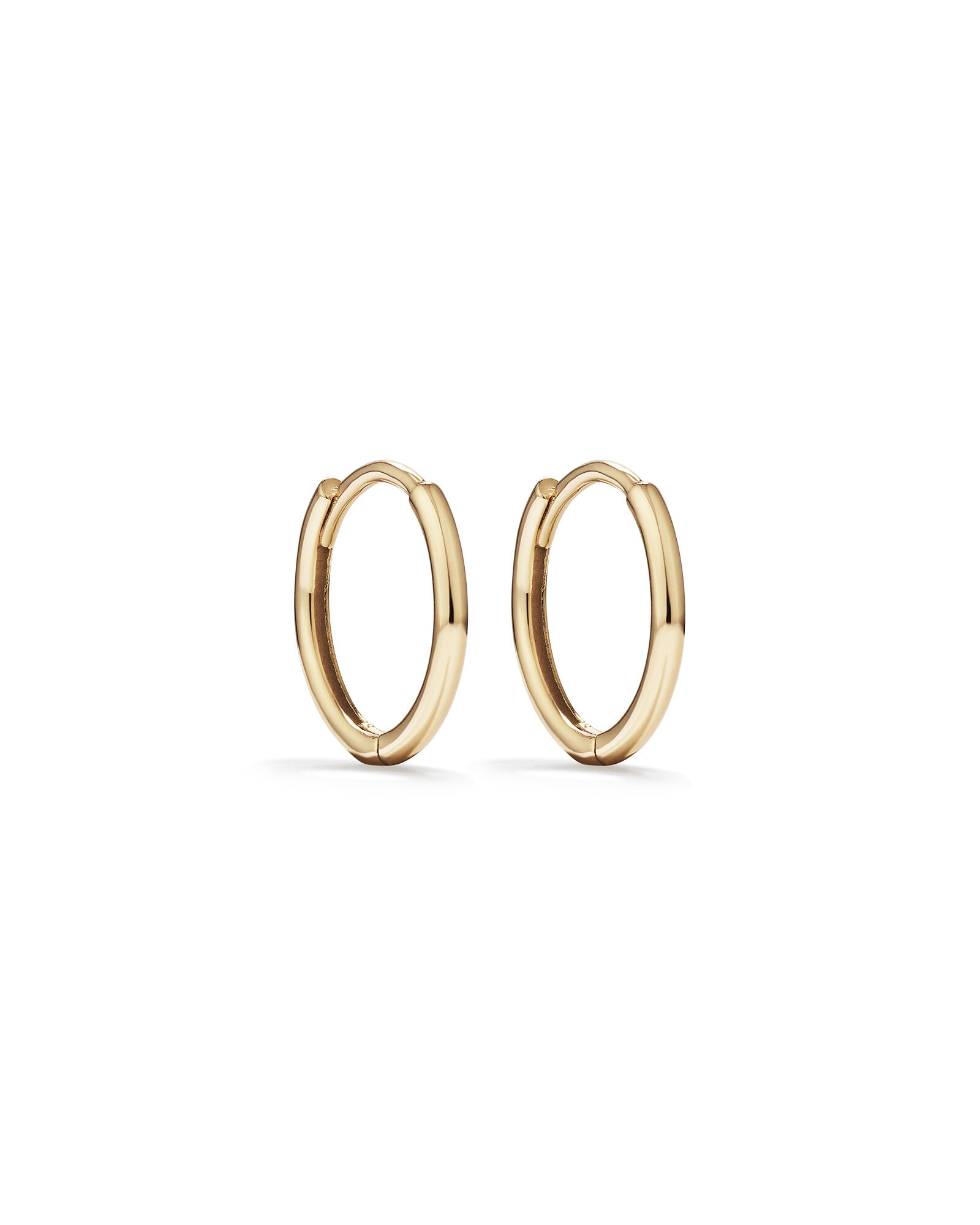 White gold deals mini hoops