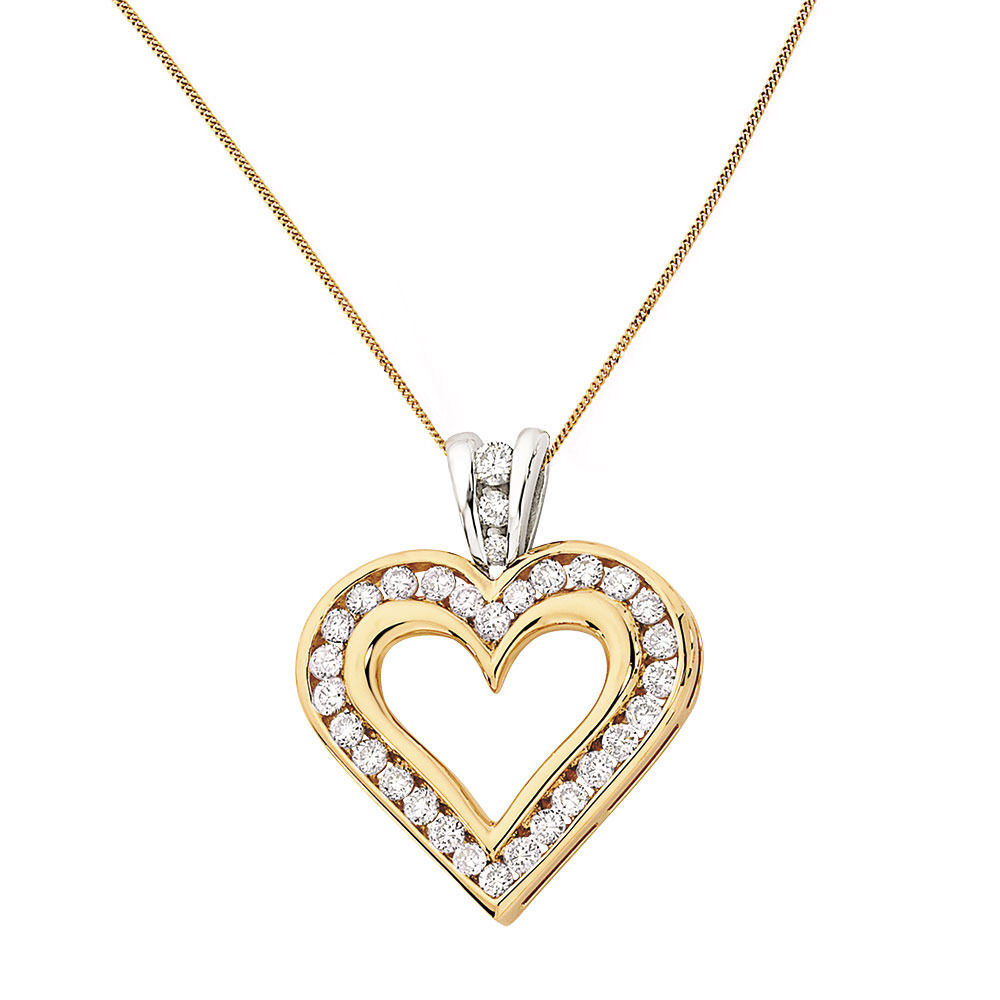 Michael hill heart pendant on sale