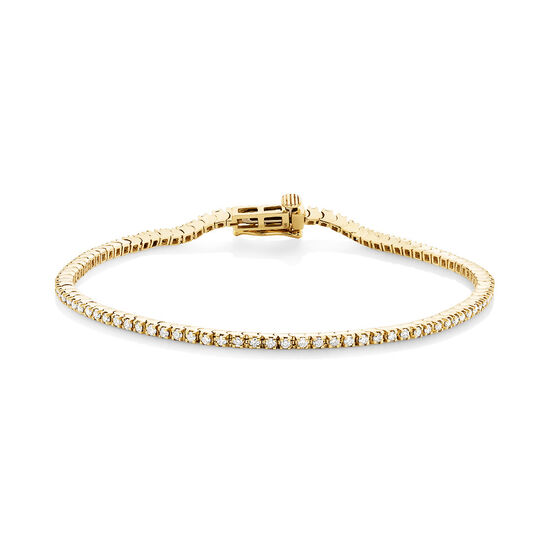 Michael hill gold bracelet ladies clearance