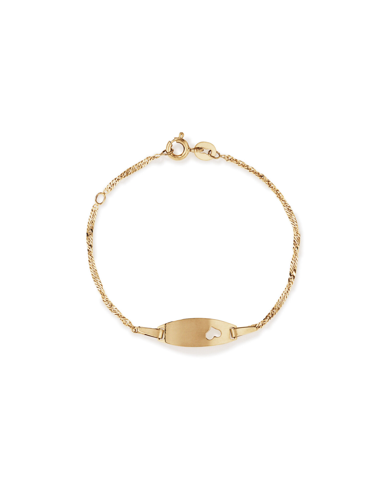 Baby 24k gold bracelet top