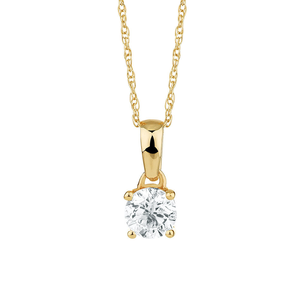 2 Carat Diamond in 18ct Yellow Gold
