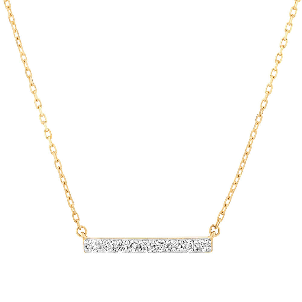 Bar necklace store michael hill