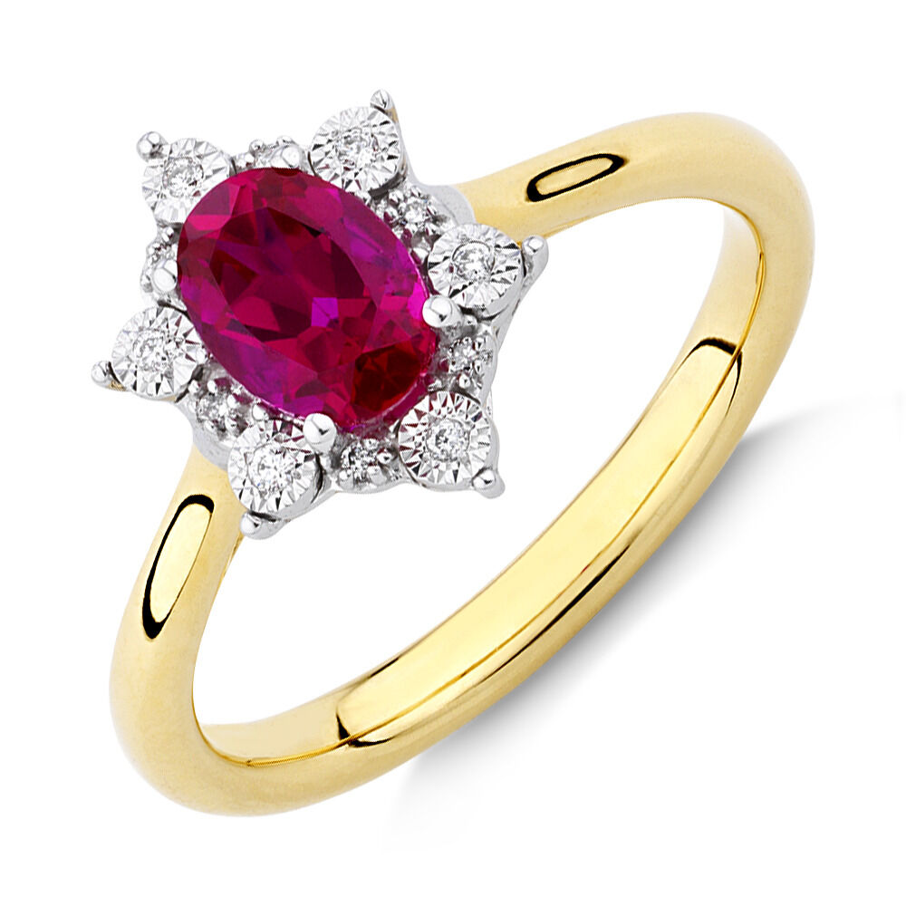 Argos Ladies Ruby Rings 2024 www.alhudapk