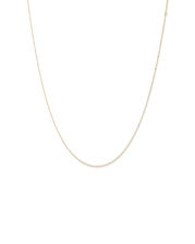 45cm (17") Solid Cable Chain In 10kt Yellow Gold