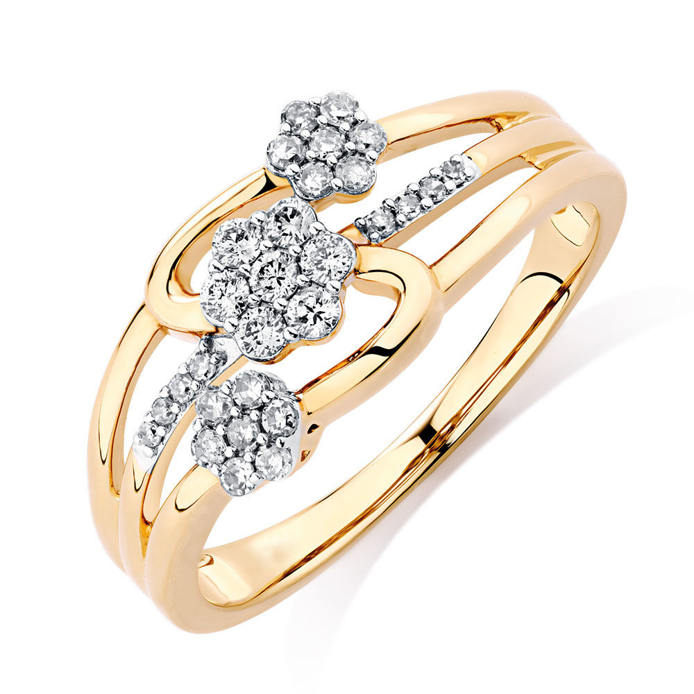 10k gold shop diamond ring price