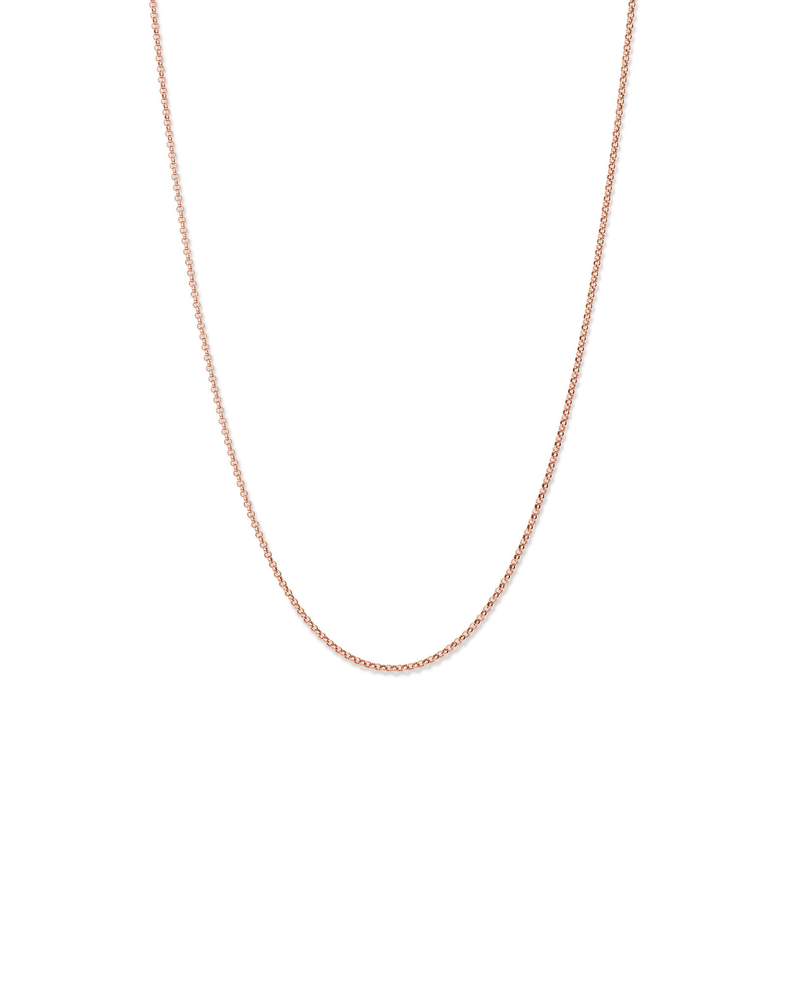 24 in discount rose gold chain