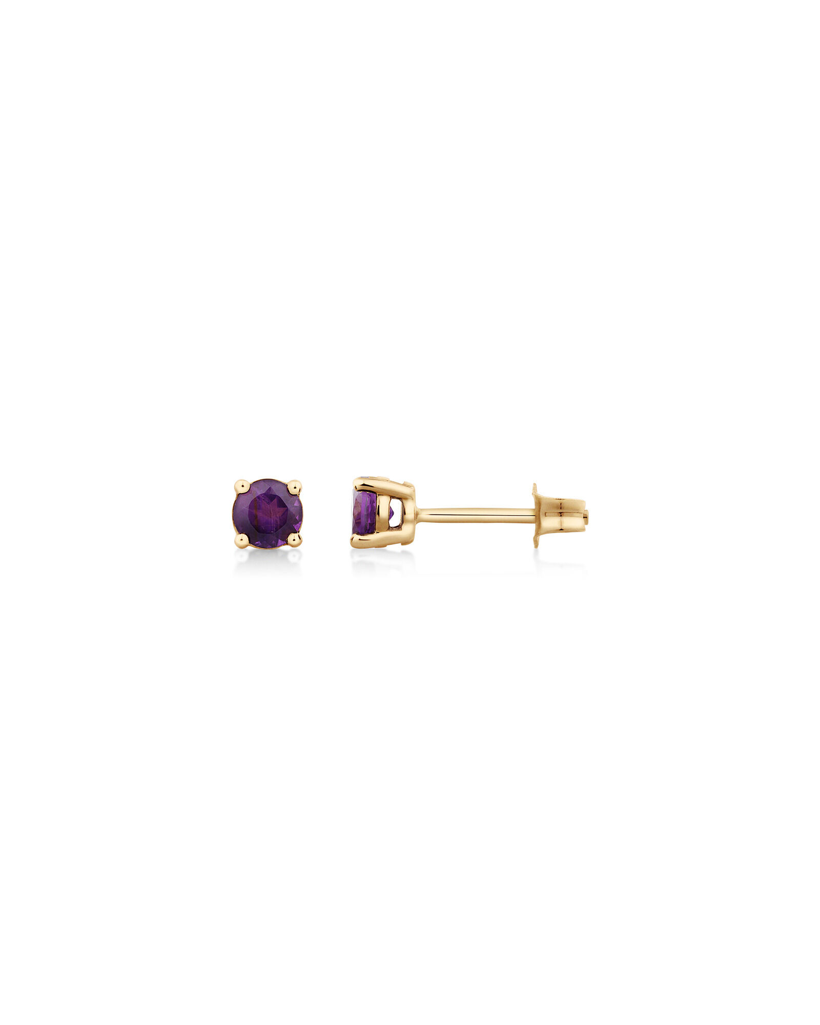 Michael hill amethyst top earrings