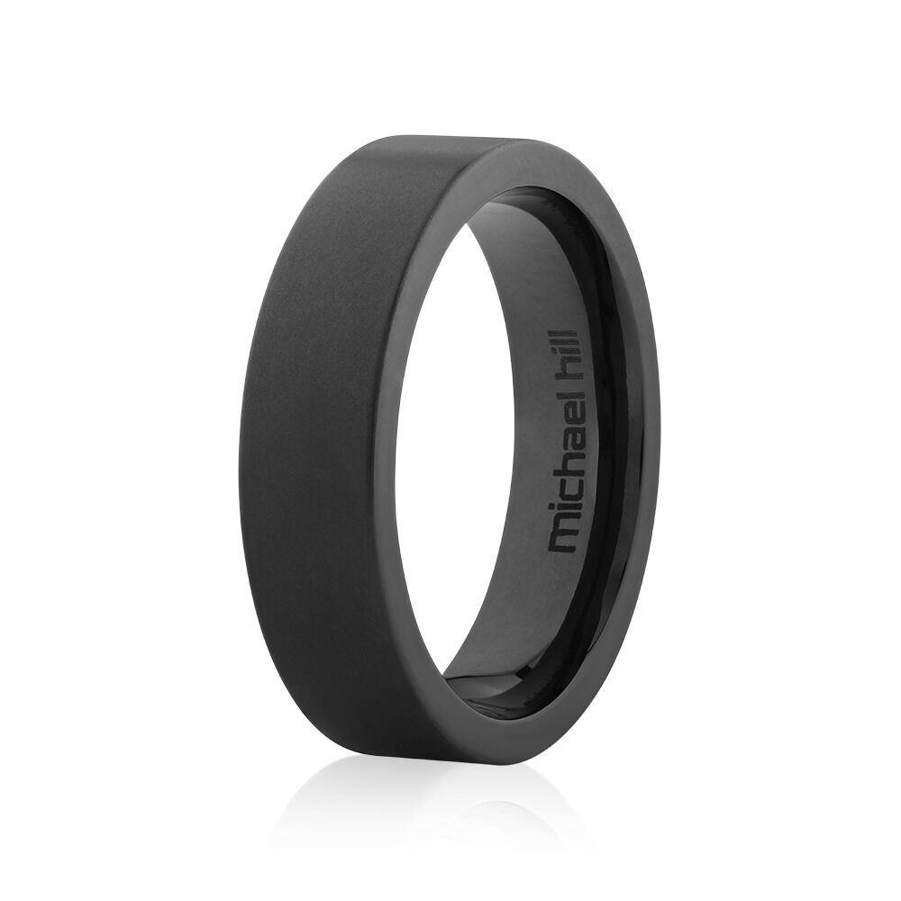 Michael hill titanium ring on sale