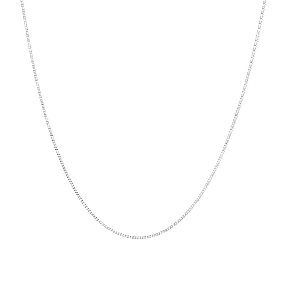 50cm (20") Curb Chain in Sterling Silver