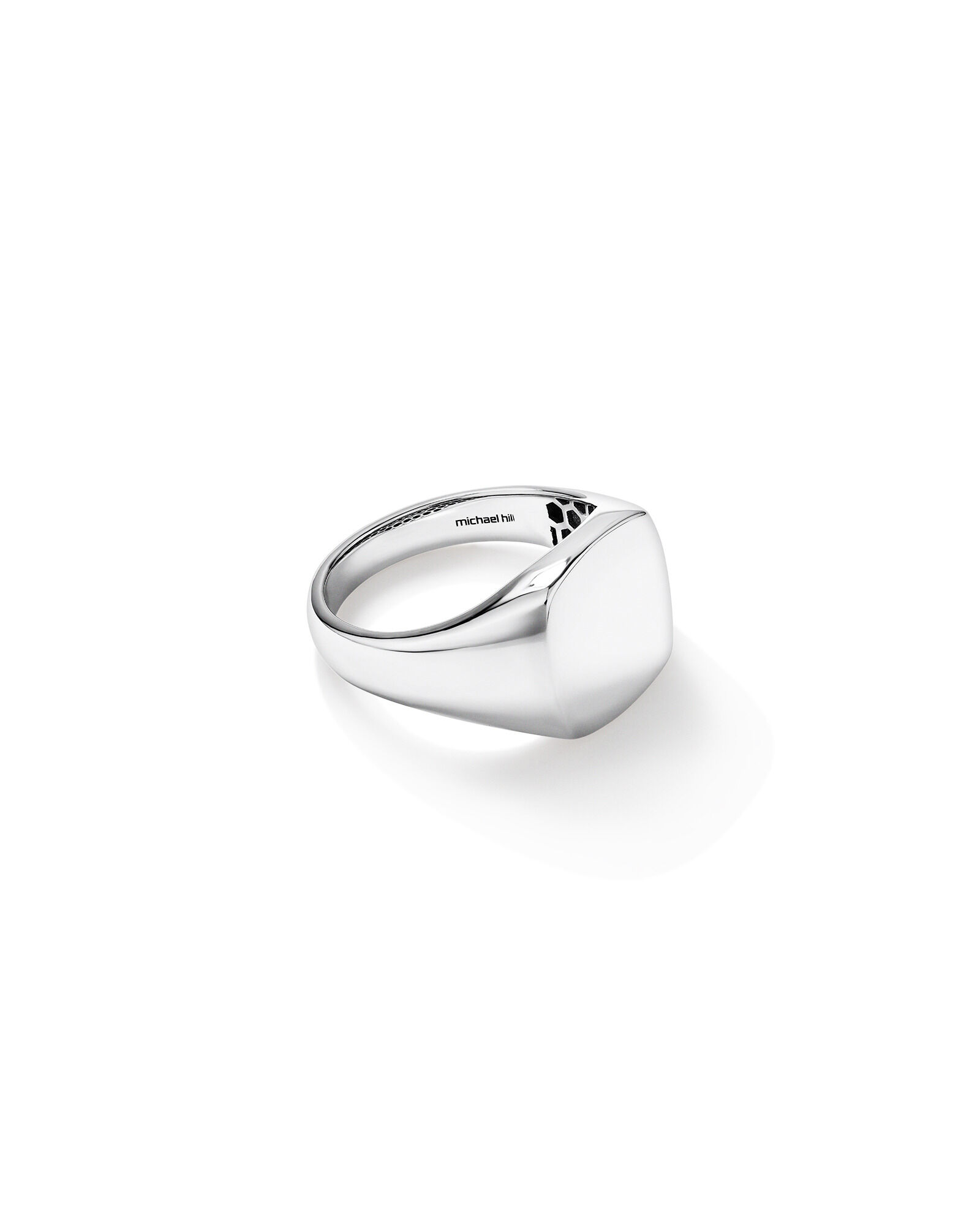 Men s Signet Ring In Sterling Silver