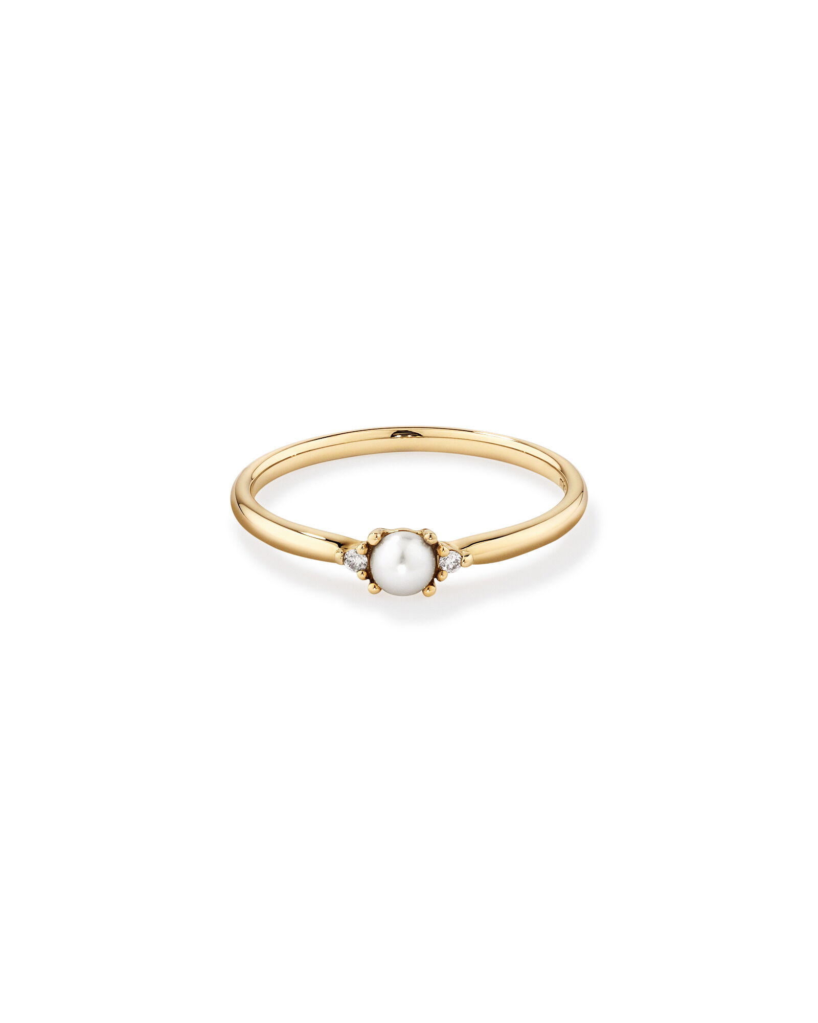 Pearl stone sale gold ring