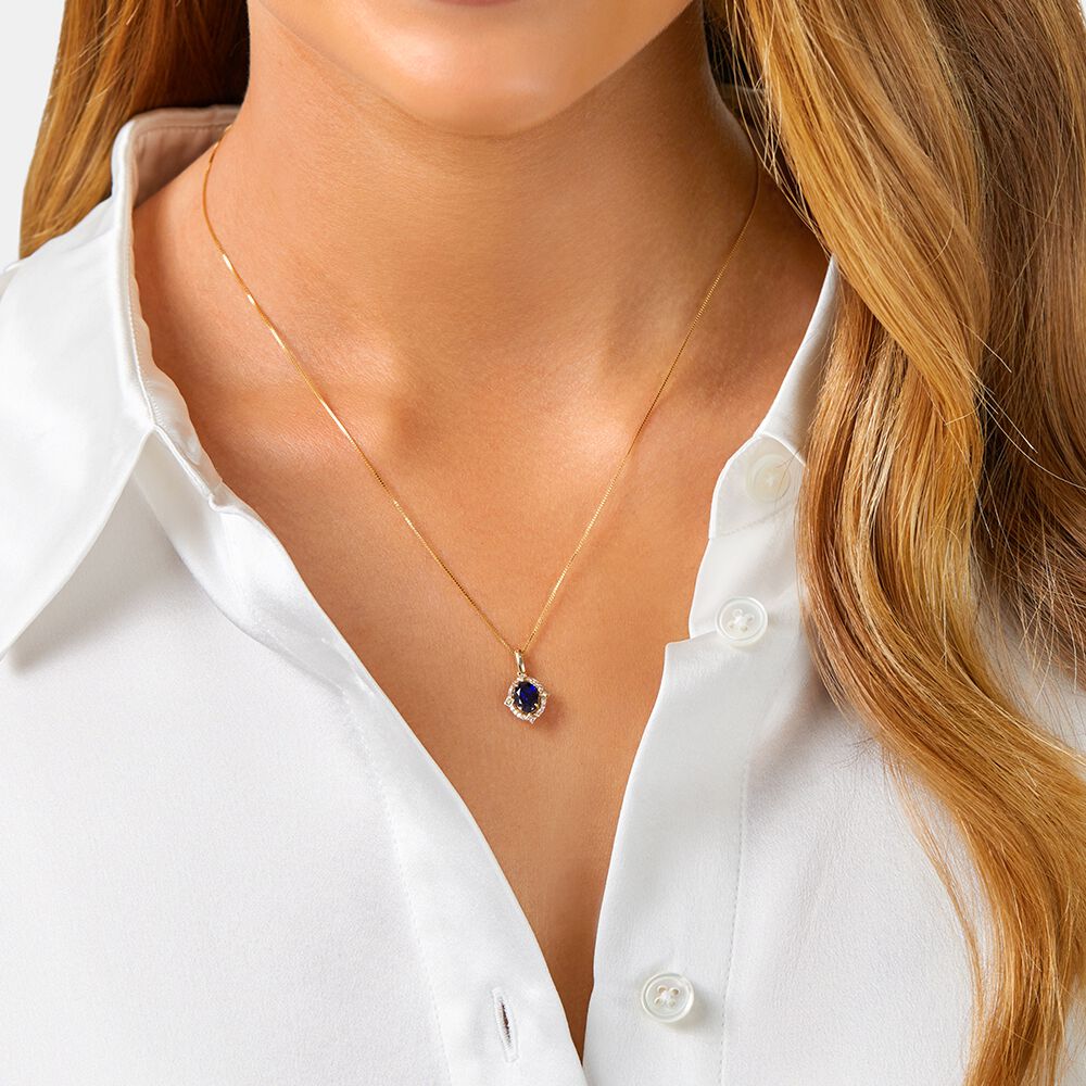 Michael hill sapphire deals pendant