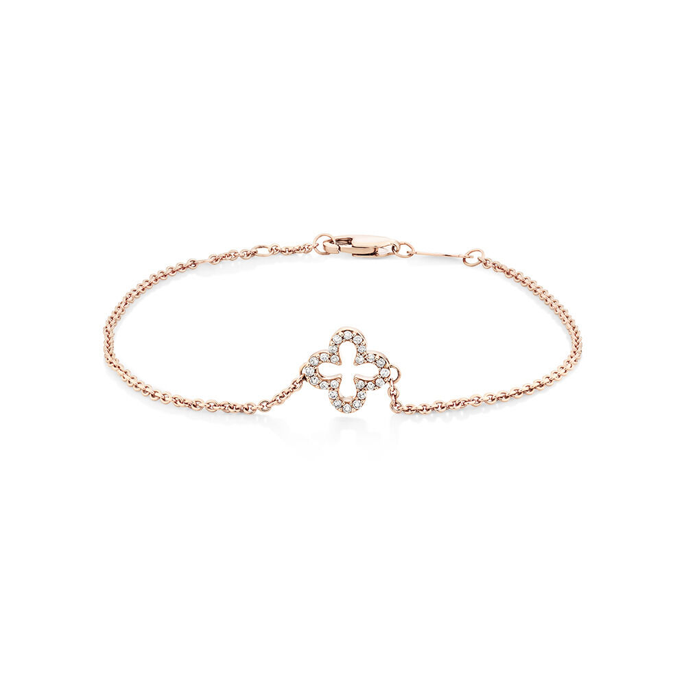 Michael hill on sale rose gold bracelet