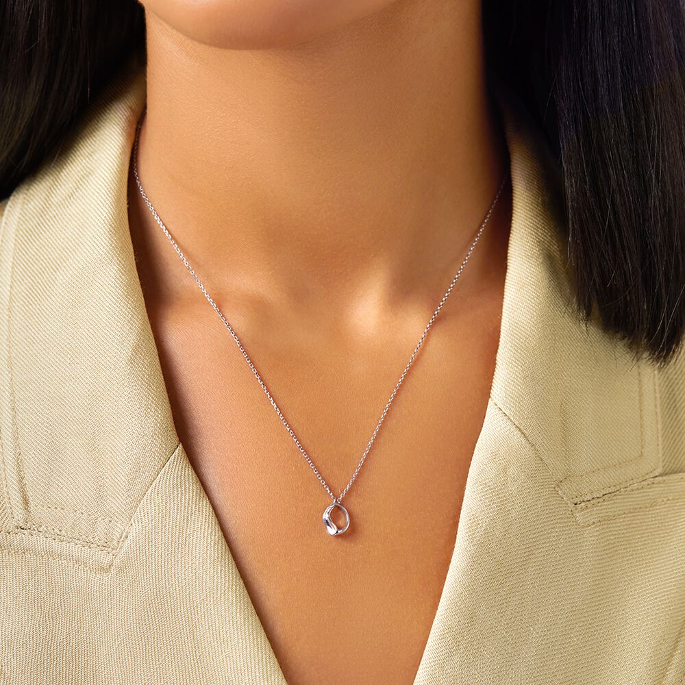 Mini Spirits Bay Necklace in Sterling 