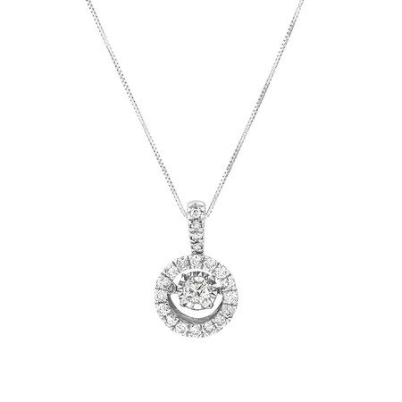 Everlight Pendant with 1/2 Carat TW of Diamonds in 14kt White Gold Everlight Pendant with 1/2 Carat TW of Diamonds in 14kt White Gold