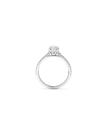 Pear Solitaire Engagement Ring with 1.12ct TW of Diamonds in 14ct White Gold Pear Solitaire Engagement Ring with 1.12ct TW of Diamonds in 14ct White Gold